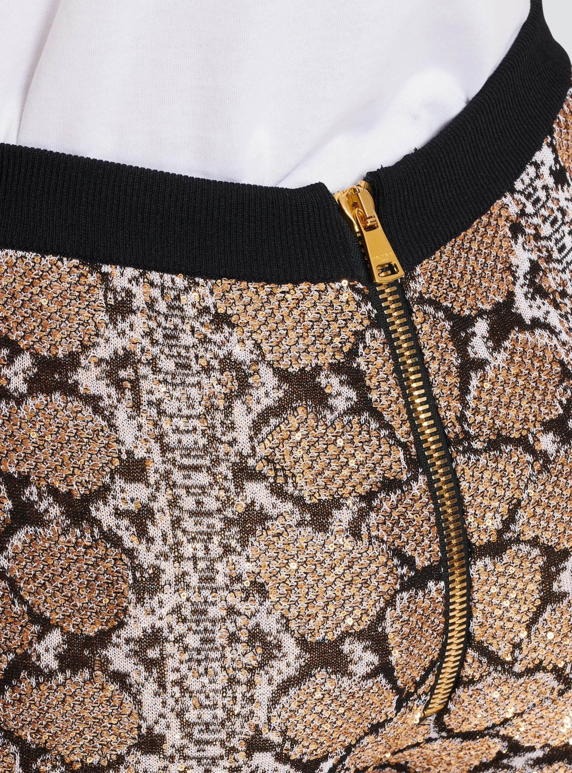 Shop Snakeskin Knit Trousers Women Trousers And Shorts|Knitwear