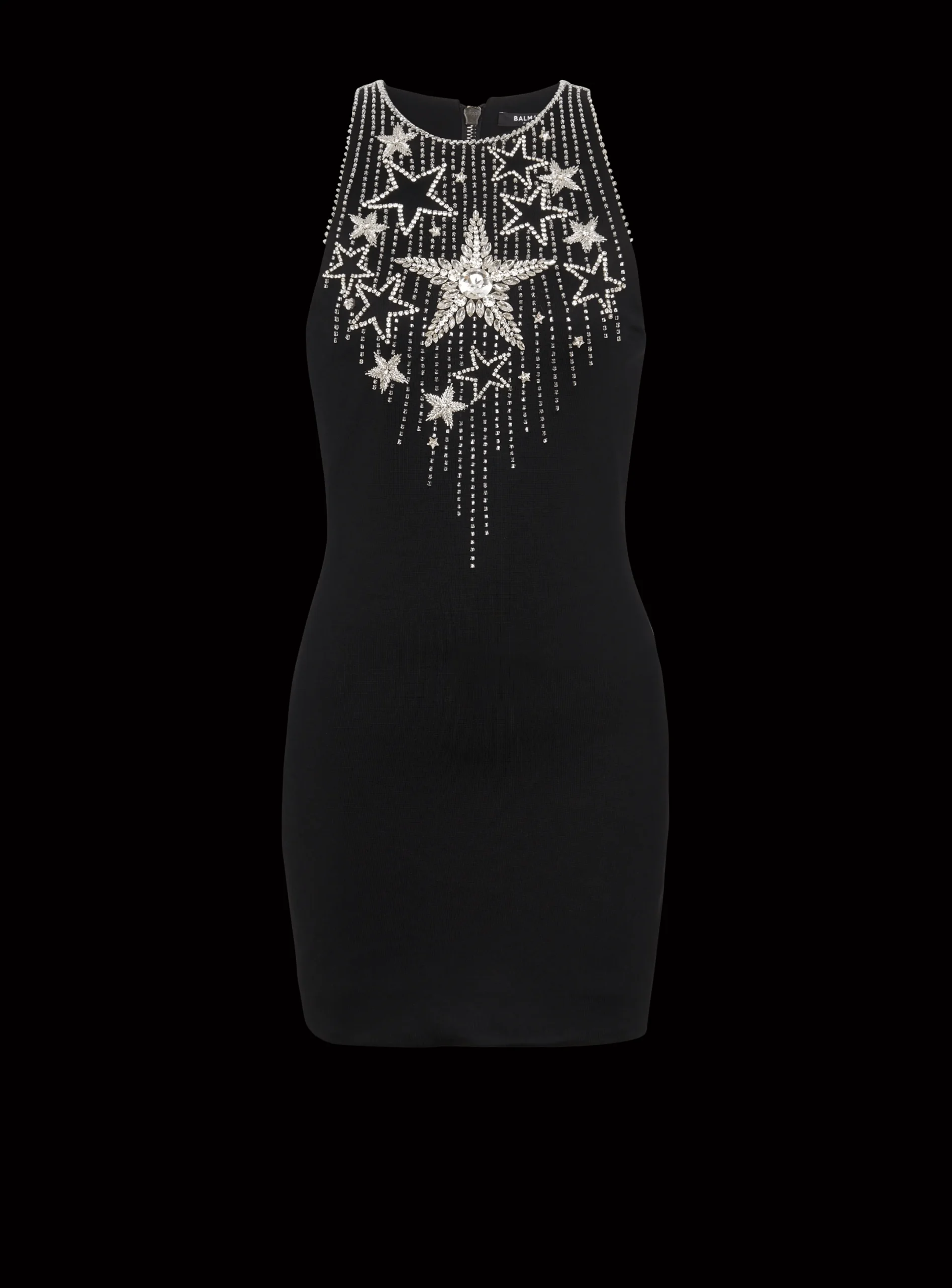 New Stars Embroidered Short Dress Women Dresses