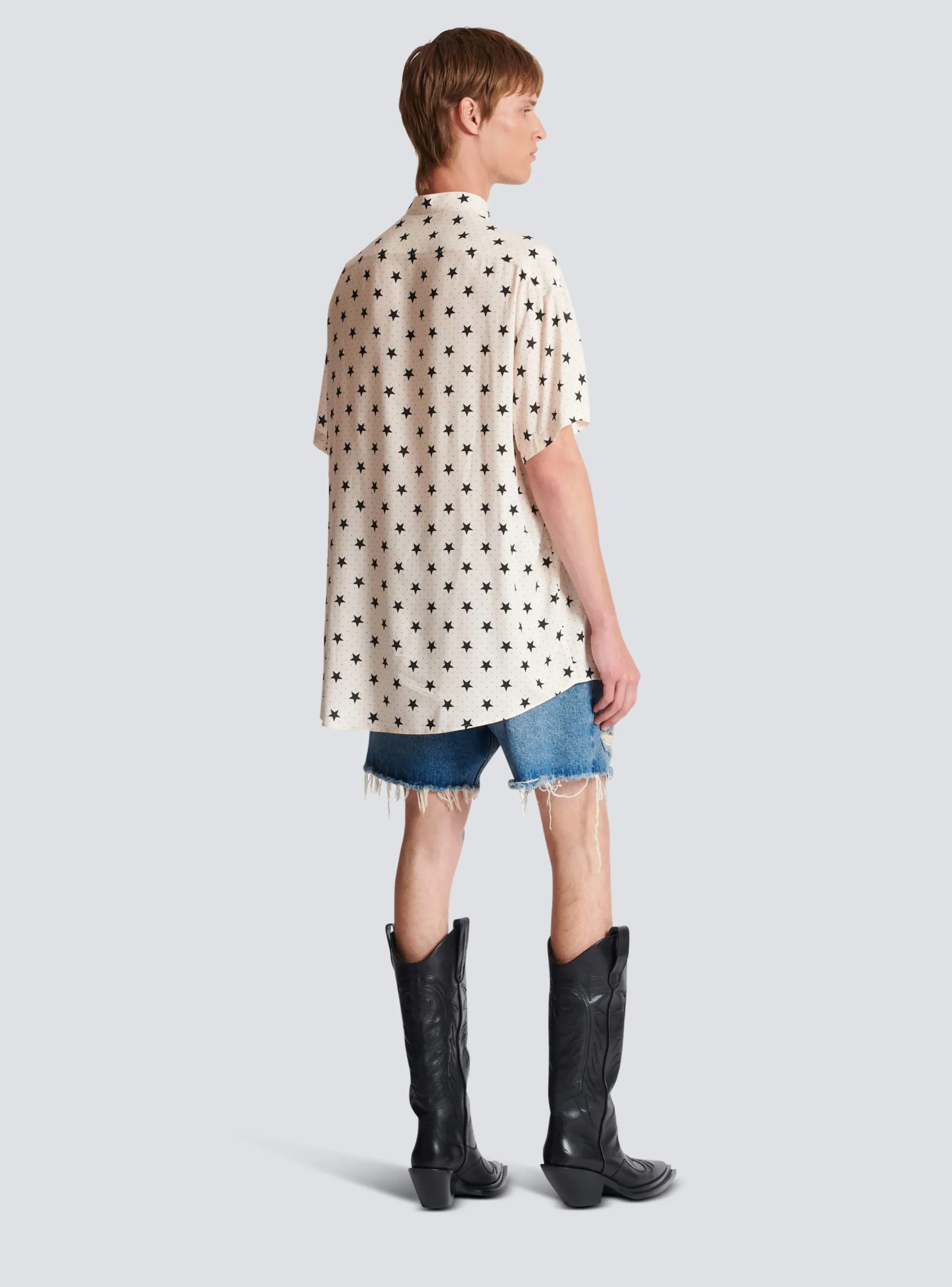 Store Stars Print Shirt Shirts And Polos