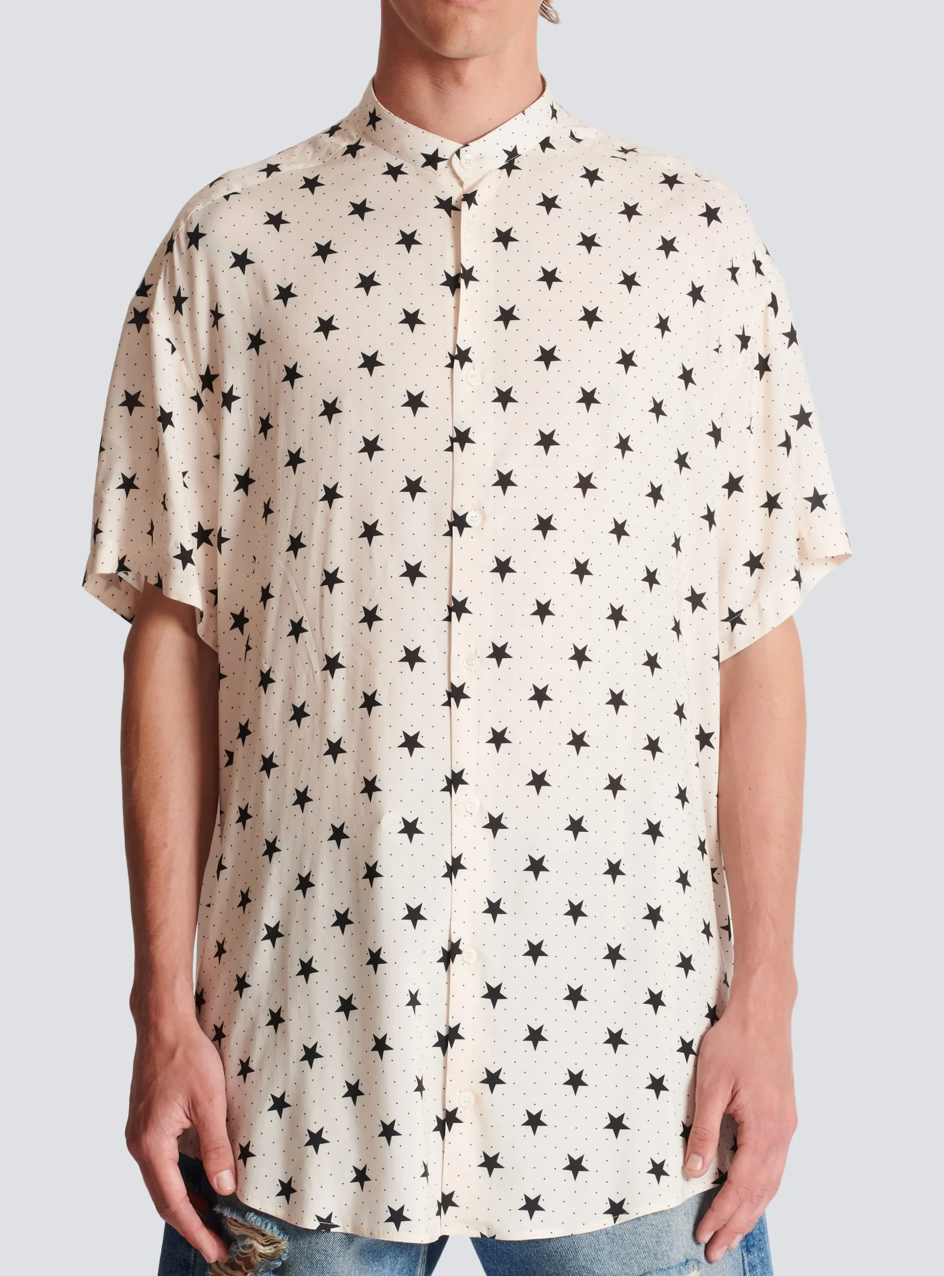 Store Stars Print Shirt Shirts And Polos