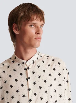 Store Stars Print Shirt Shirts And Polos