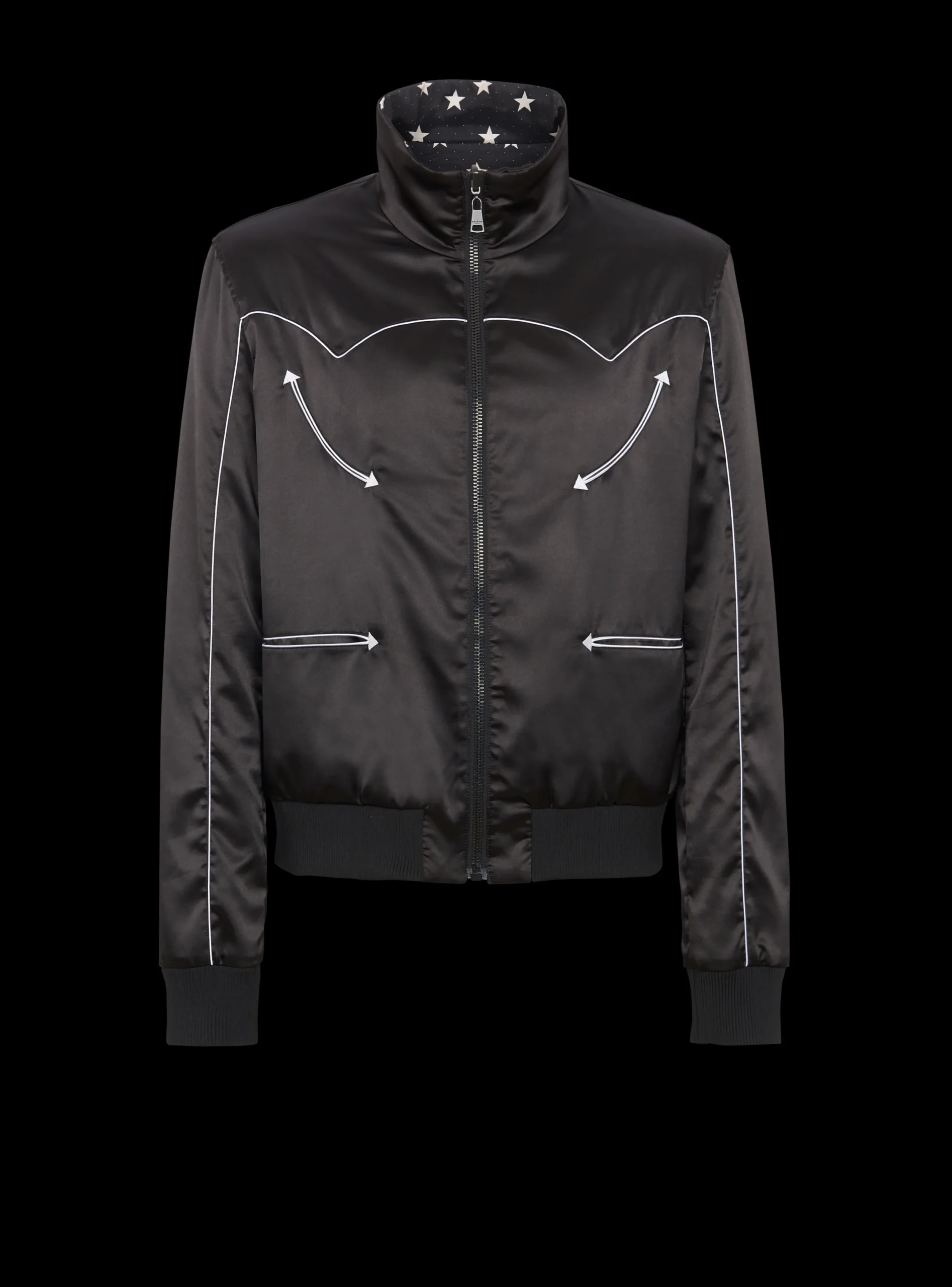 Outlet Stars Reversible Bomber Jacket Outerwear