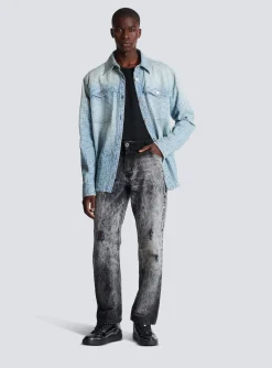Store Stonewash Denim Jeans Denim