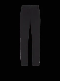 Hot Straight-leg Crystal-embroidered Trousers Trousers And Shorts