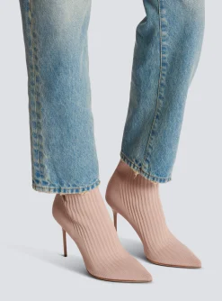Discount Stretch Knit Skye Ankle Boots Women Boots