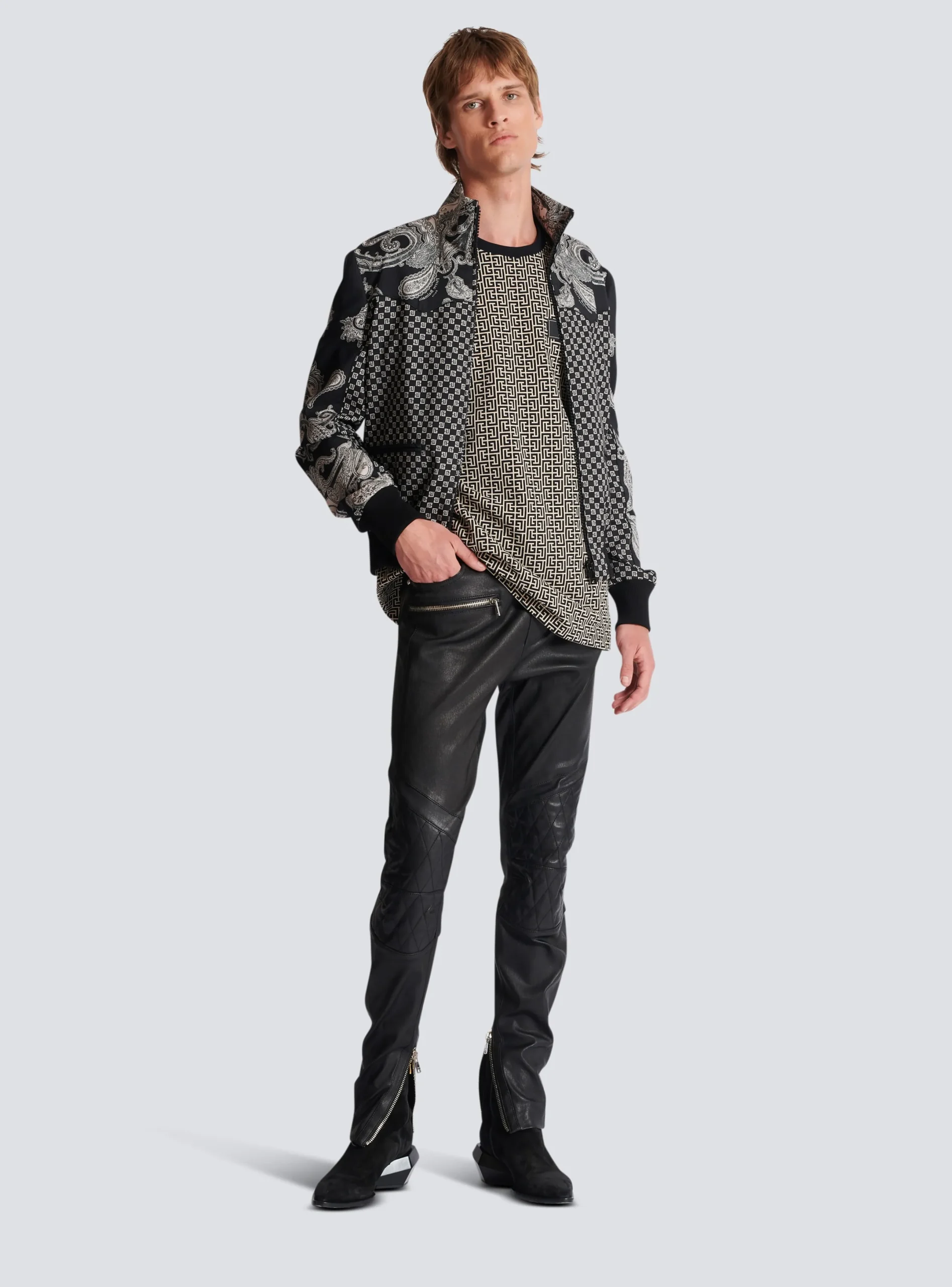 Sale Stretch Leather Trousers Trousers And Shorts