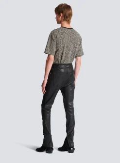 Sale Stretch Leather Trousers Trousers And Shorts