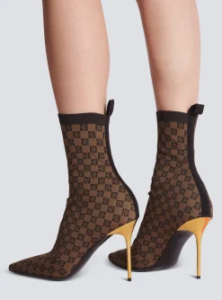 Cheap Stretch Skye Knit Ankle Boots Women Boots