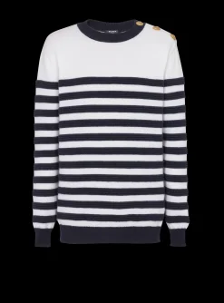 Discount Striped Cashmere Jumper Knitwear
