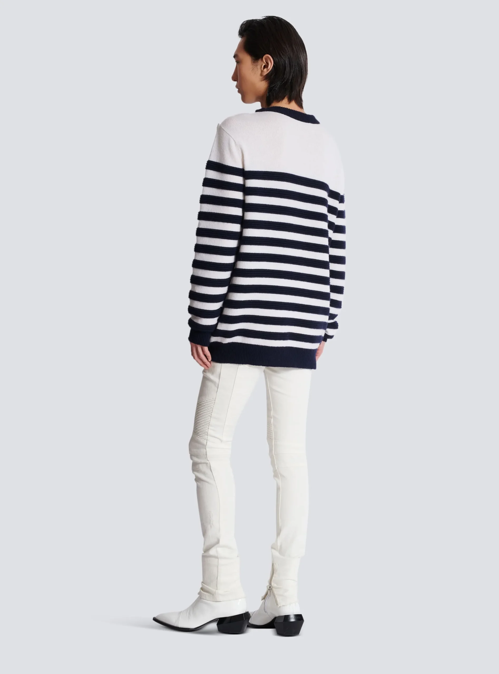 Discount Striped Cashmere Jumper Knitwear