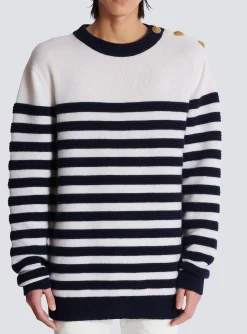 Discount Striped Cashmere Jumper Knitwear
