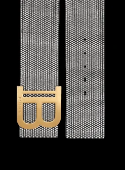 Cheap Suede And Crystal B-Belt Women Belts