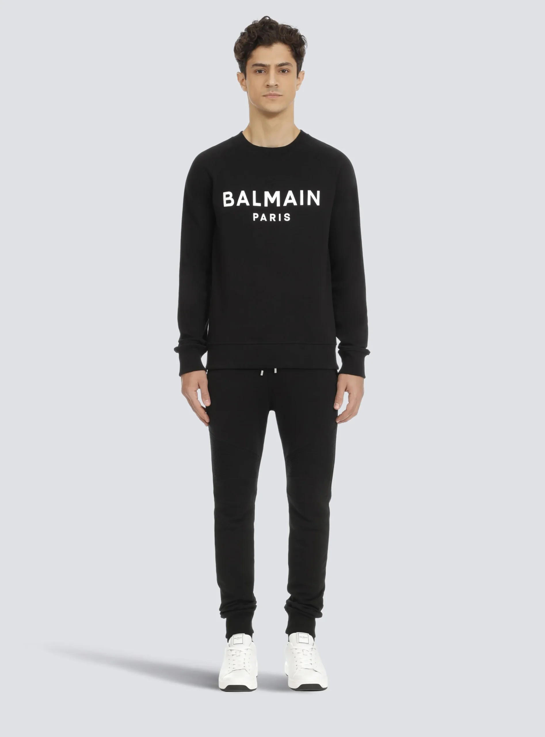 Sale Sweatshirt In Eco-responsible Cotton With Metallic Logo Print Sportswear|Sweatshirts