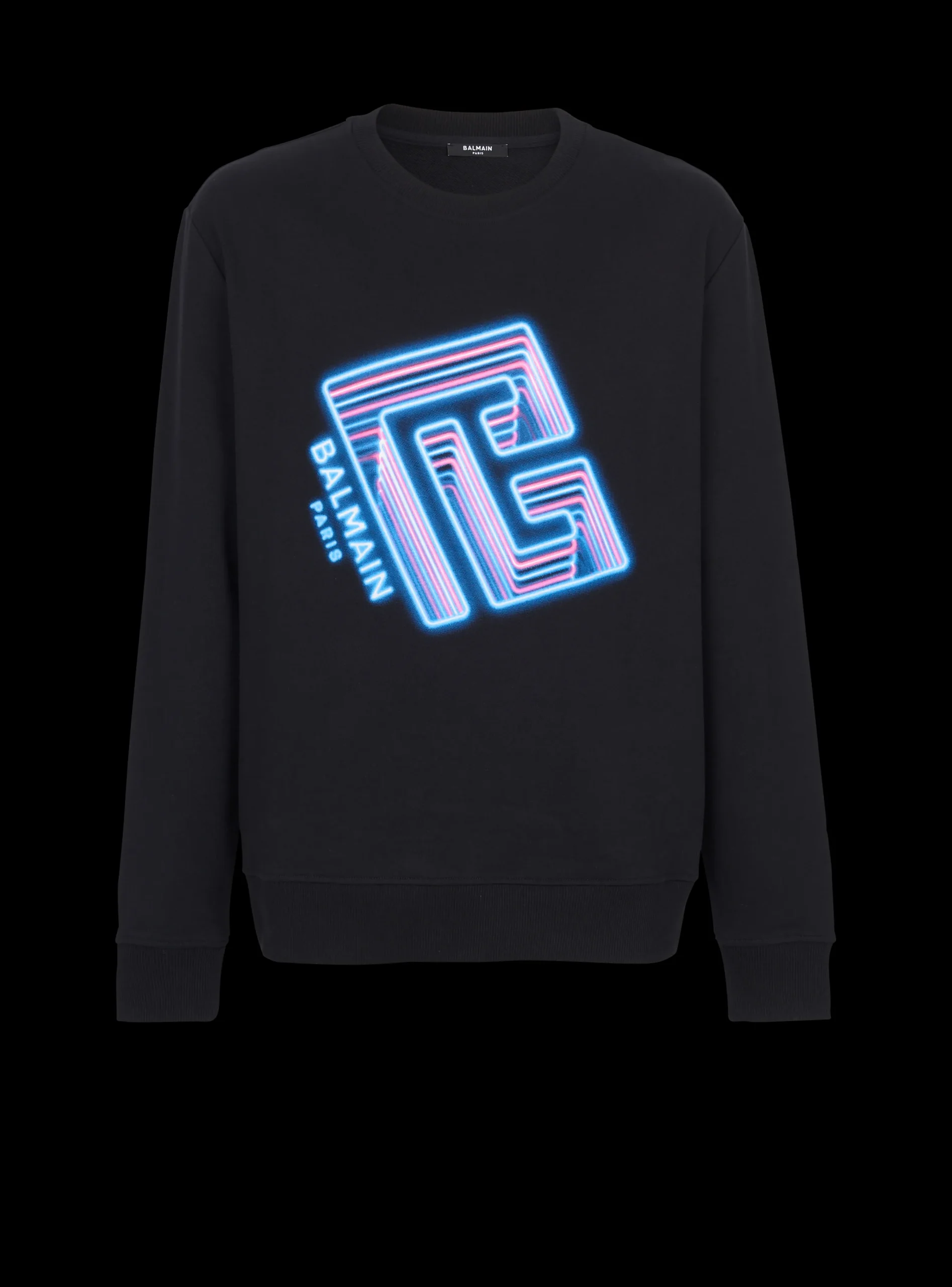 Best Sale Sweatshirt With Neon Logo Print Sportswear|Sweatshirts