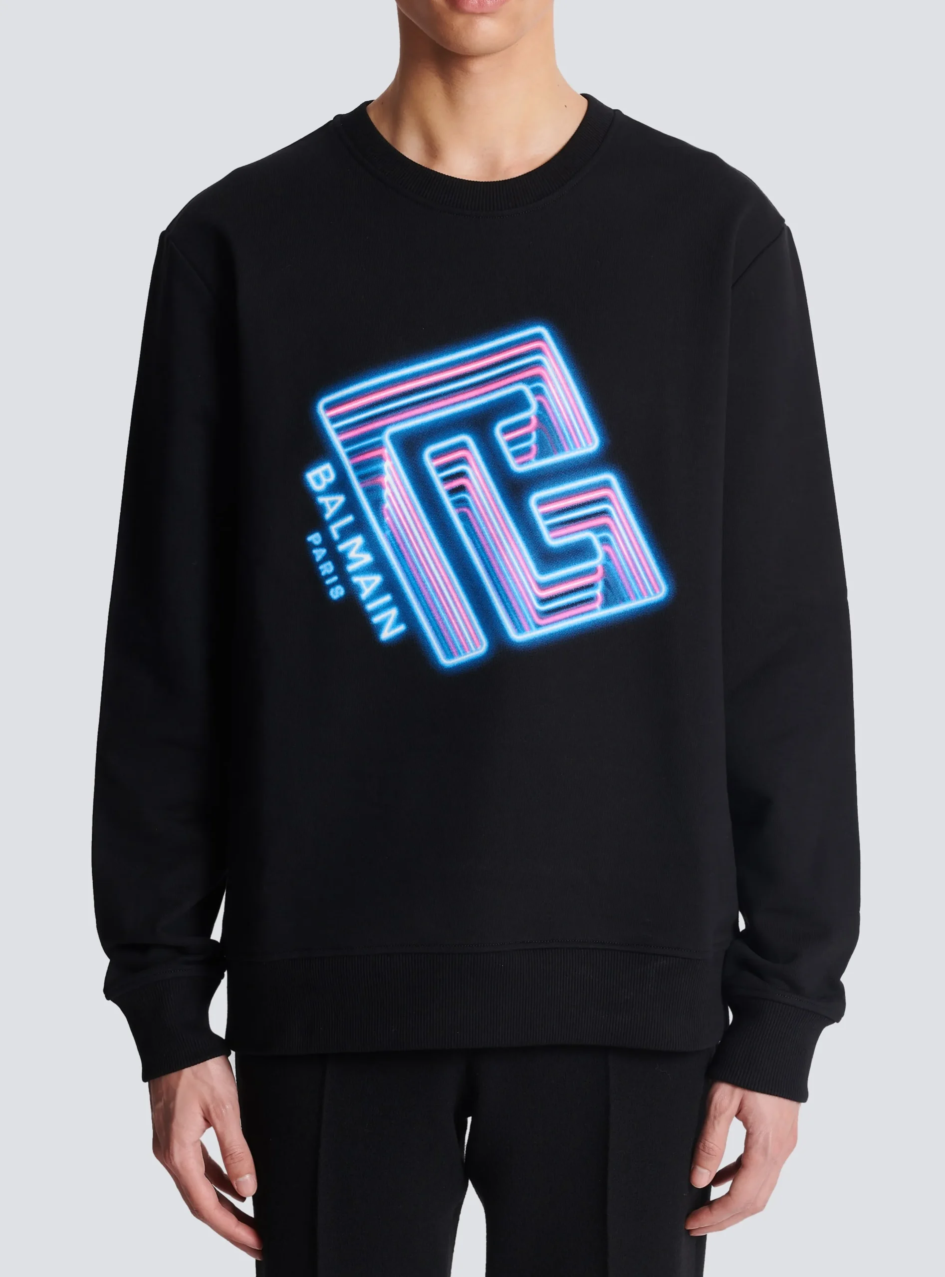 Best Sale Sweatshirt With Neon Logo Print Sportswear|Sweatshirts