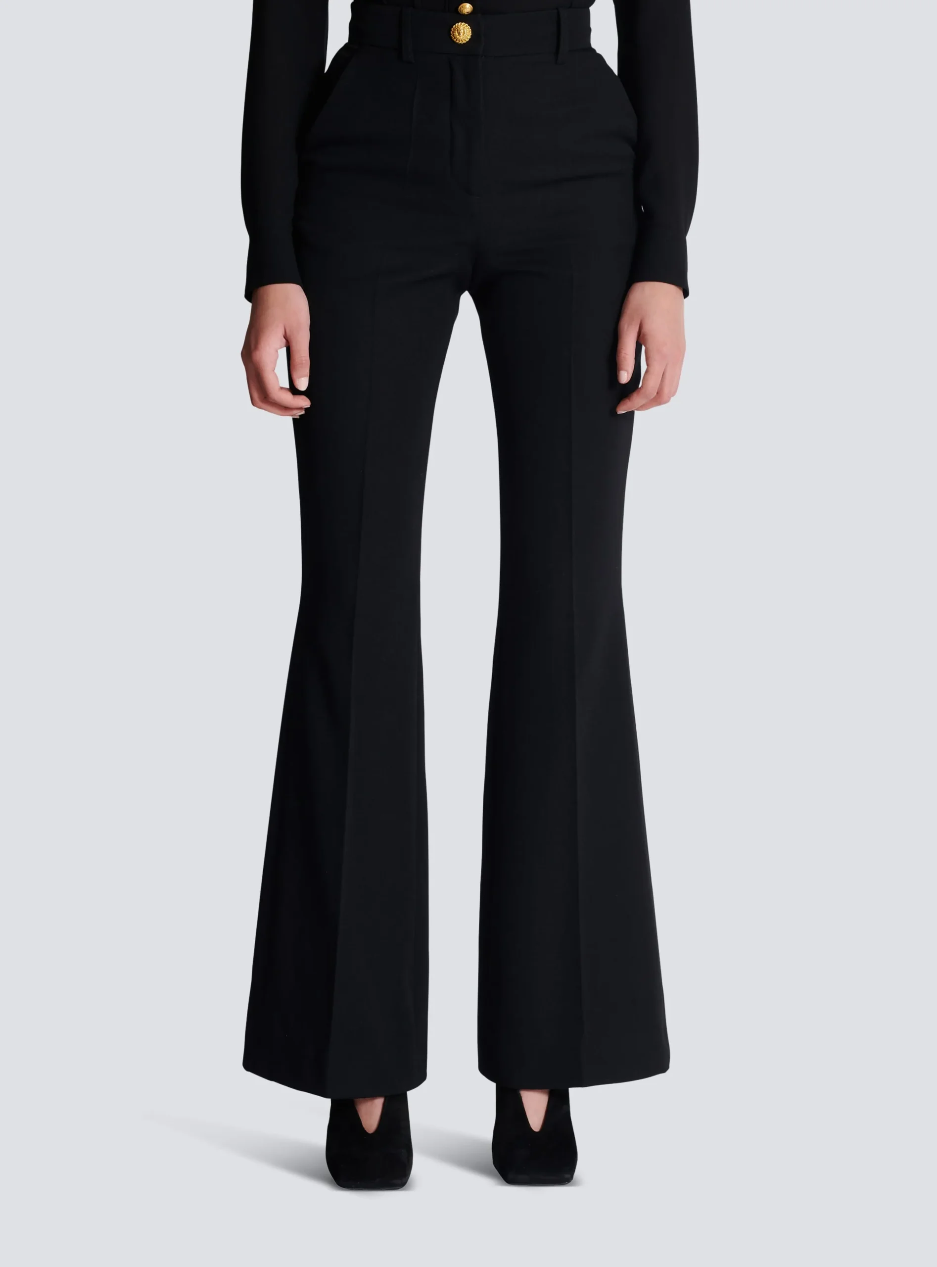 Store Tailored Grain De Poudre Trousers Women Trousers And Shorts