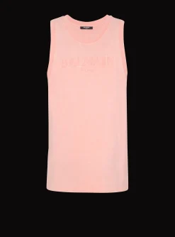Best Tank Top With Vintage Embroidery Sportswear|T-Shirts