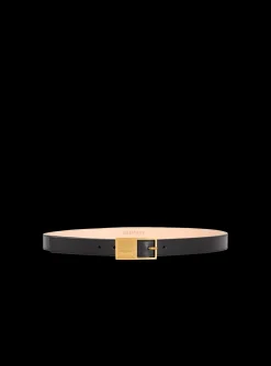 Discount Thin Signature Calfskin Belt Women Belts