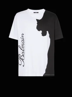 Shop Tiger Print Short-sleeved T-shirt T-Shirts