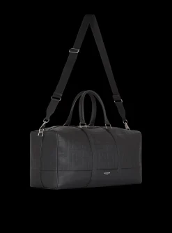 Discount Travel Bag In Grained Leather Bags And Backpacks