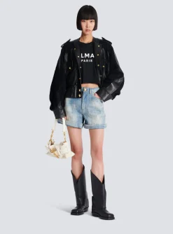 Shop T-shirt With Paris Print Women T-Shirts