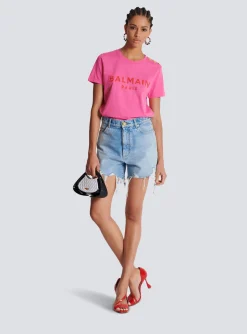 Clearance T-shirt With Paris Print Women T-Shirts