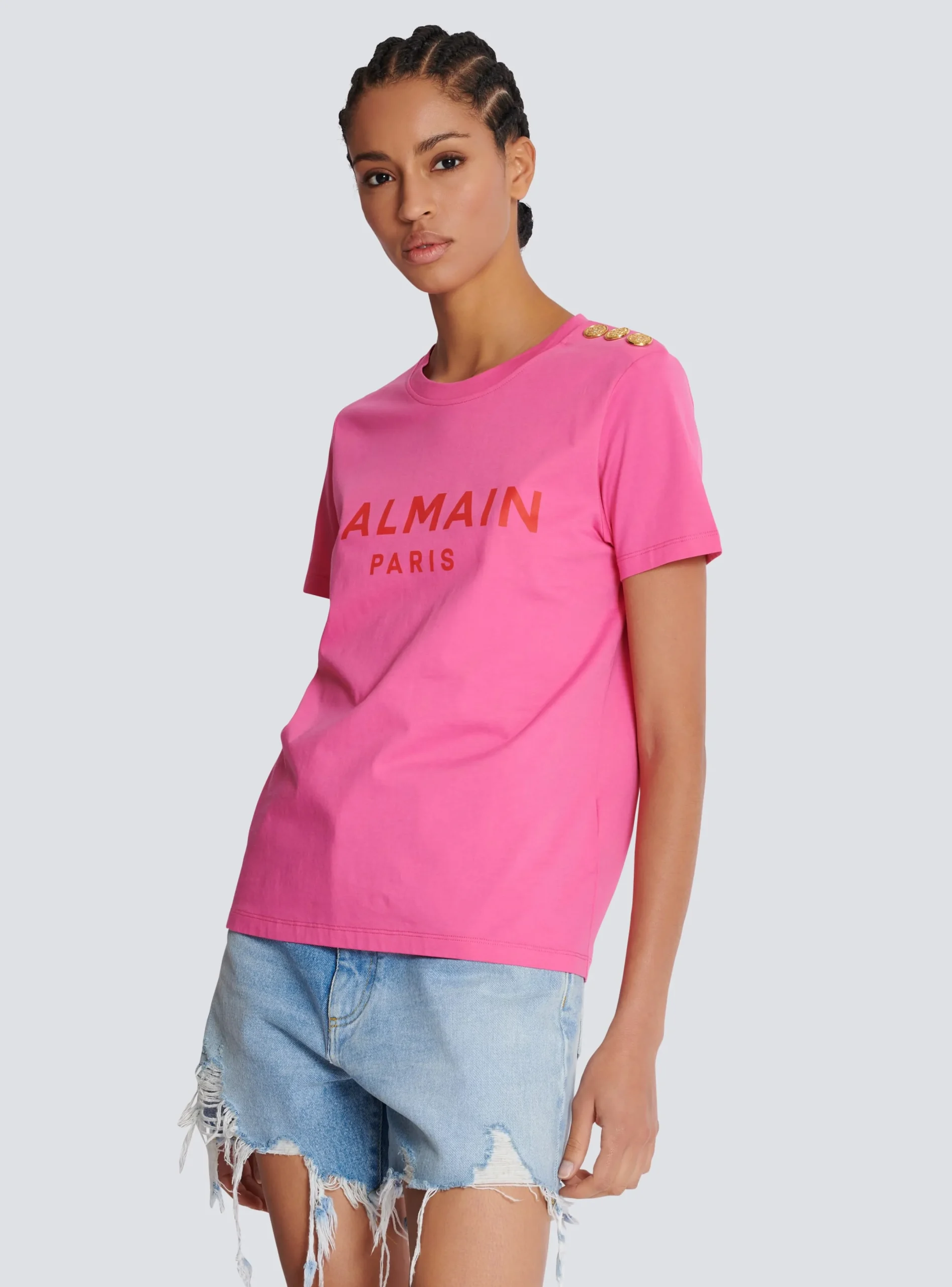 Clearance T-shirt With Paris Print Women T-Shirts