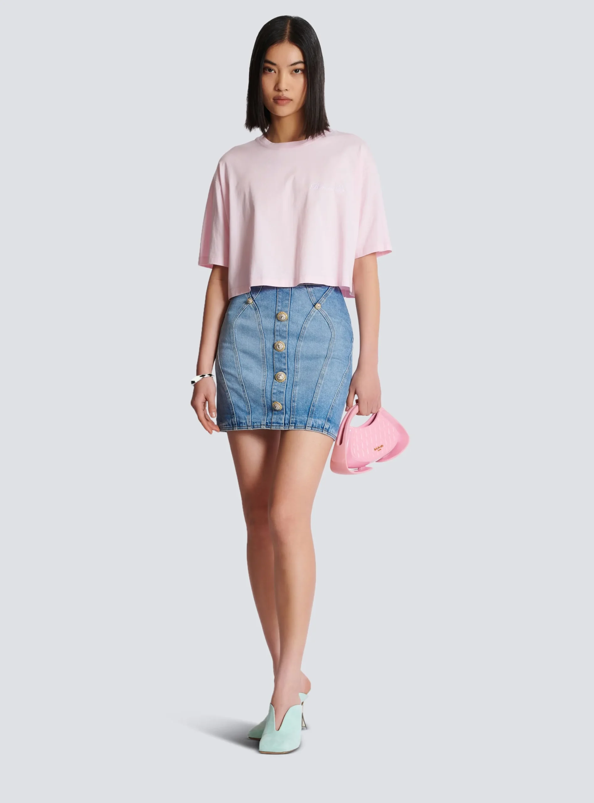 Store T-shirt With Signature Embroidery Women T-Shirts