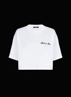 Fashion T-shirt With Signature Embroidery Women T-Shirts