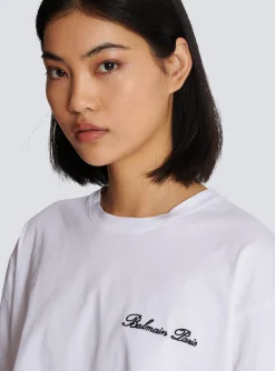 Fashion T-shirt With Signature Embroidery Women T-Shirts