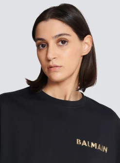 Cheap T-shirt With Laminated Logo Women T-Shirts