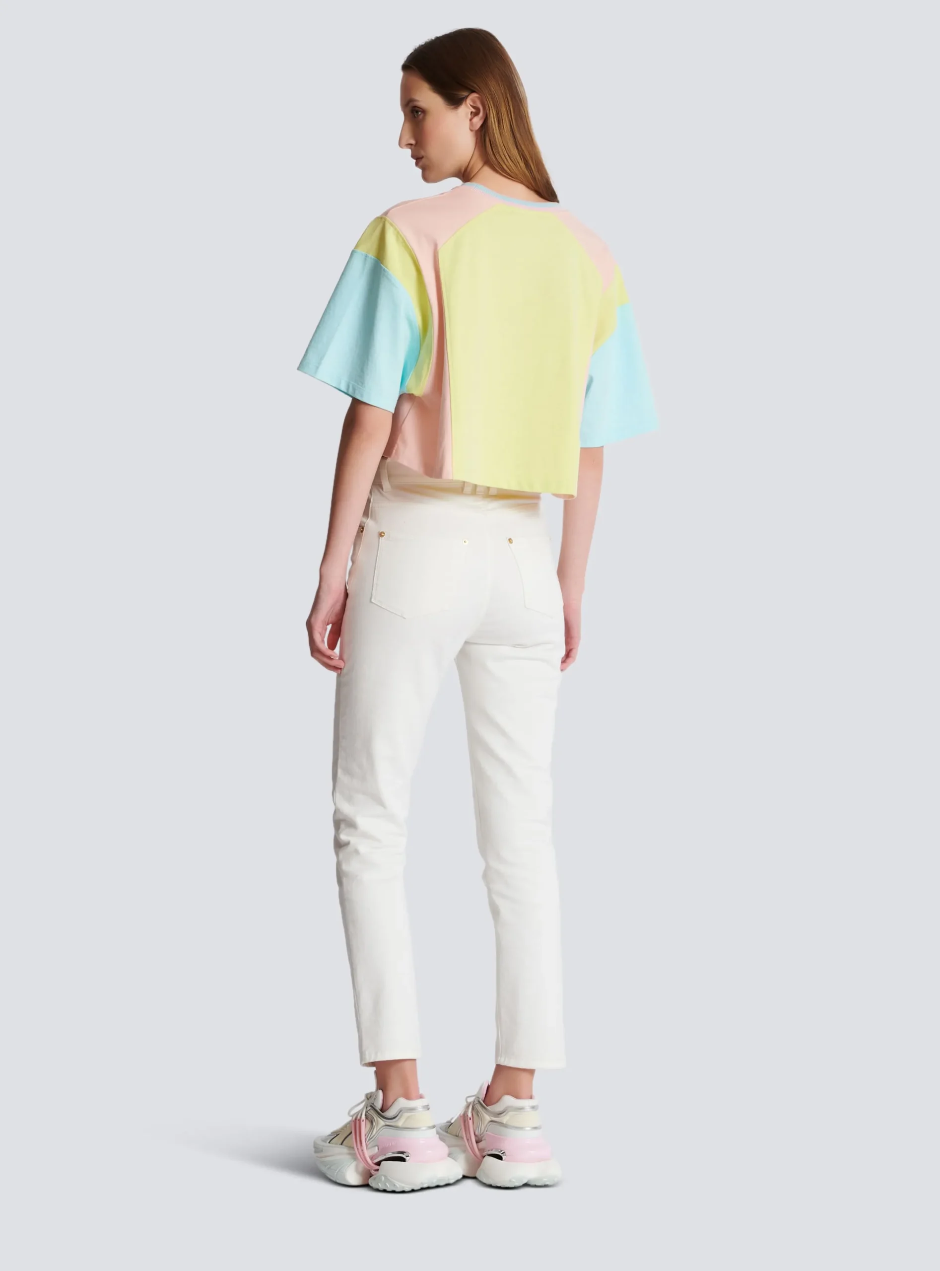Flash Sale T-shirt With Palm Tree Signature Print Women T-Shirts