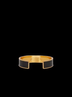 Hot Tubular Signature Bracelet In Brass And Enamel Women Fashion Jewelry