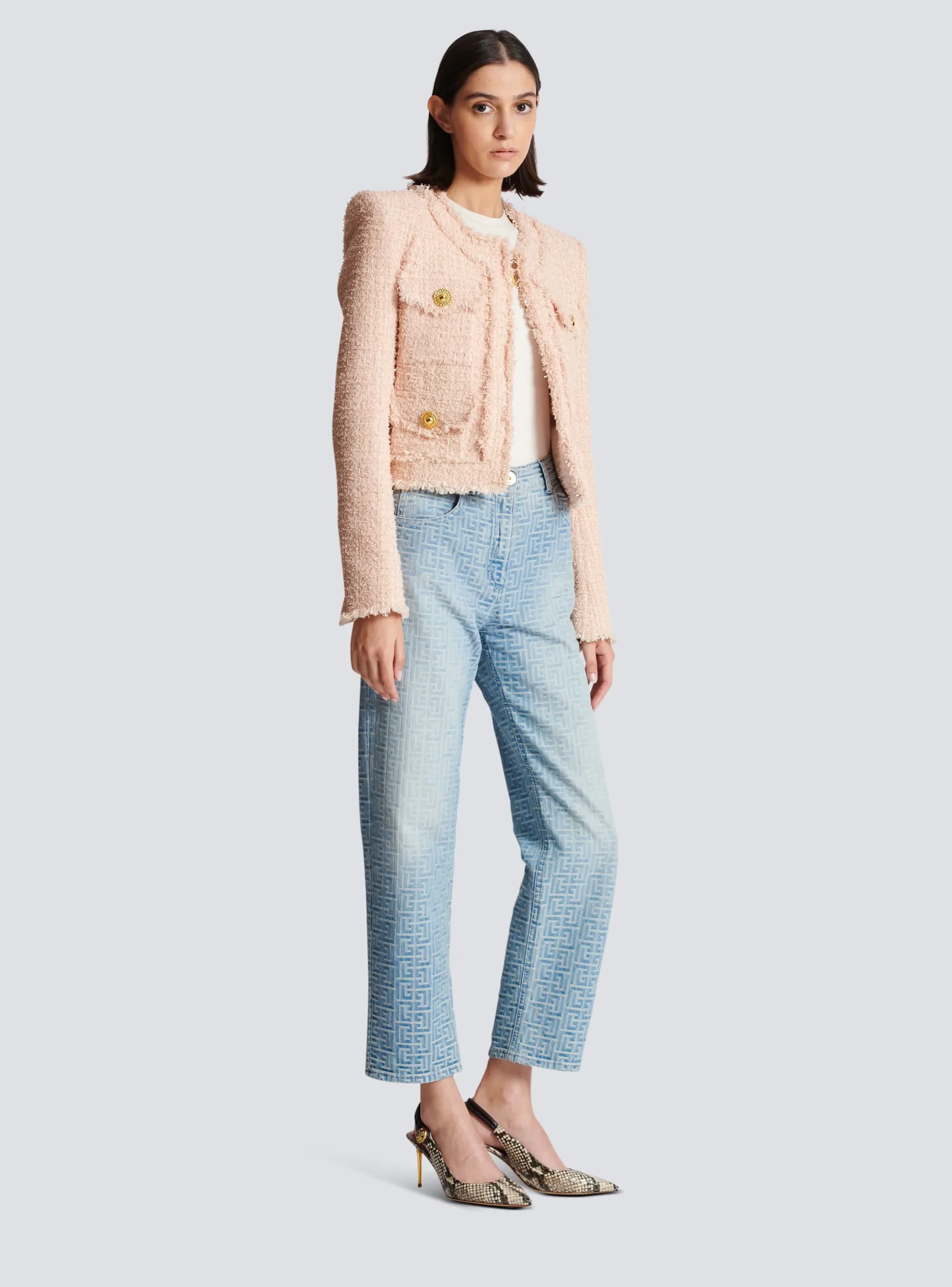 Clearance Tweed Jacket Women Jackets And Blazers