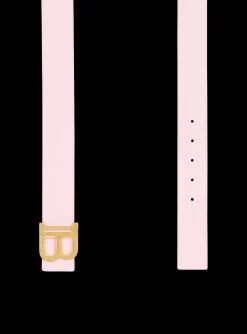 Online Two-tone Reversible Calfskin B-Belt Women Belts