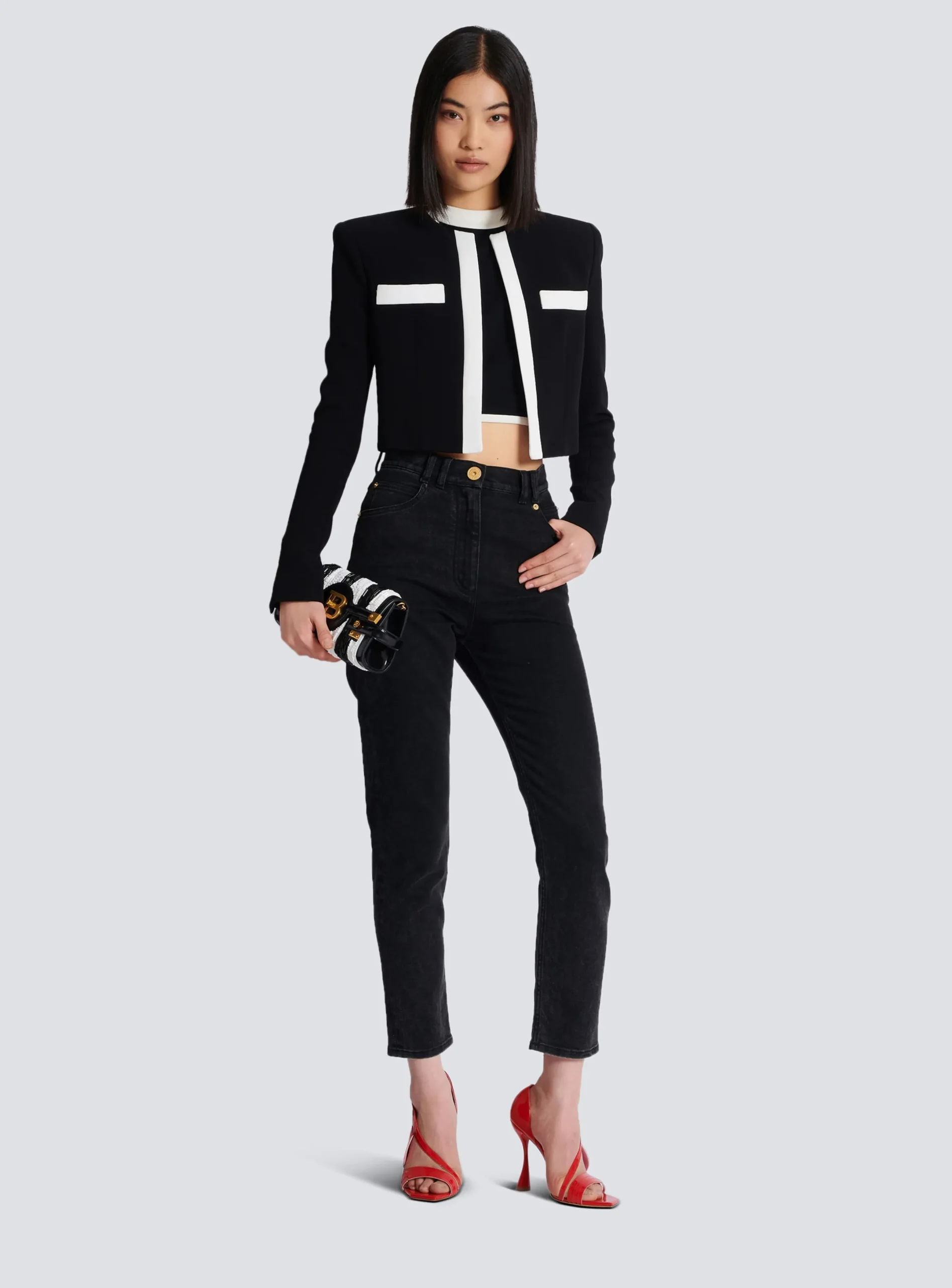 Sale Two-tone Top Women Tops And Shirts