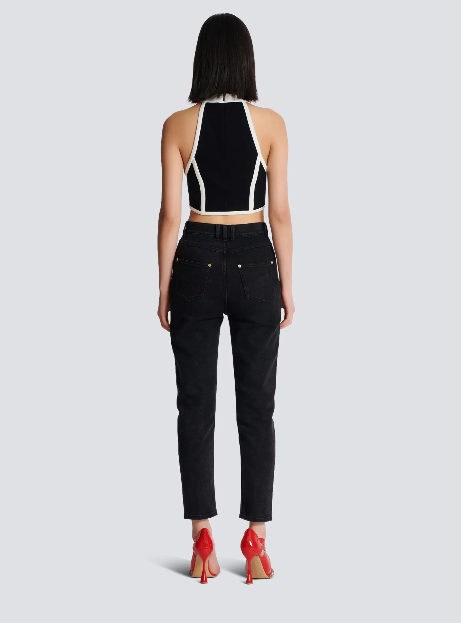 Sale Two-tone Top Women Tops And Shirts