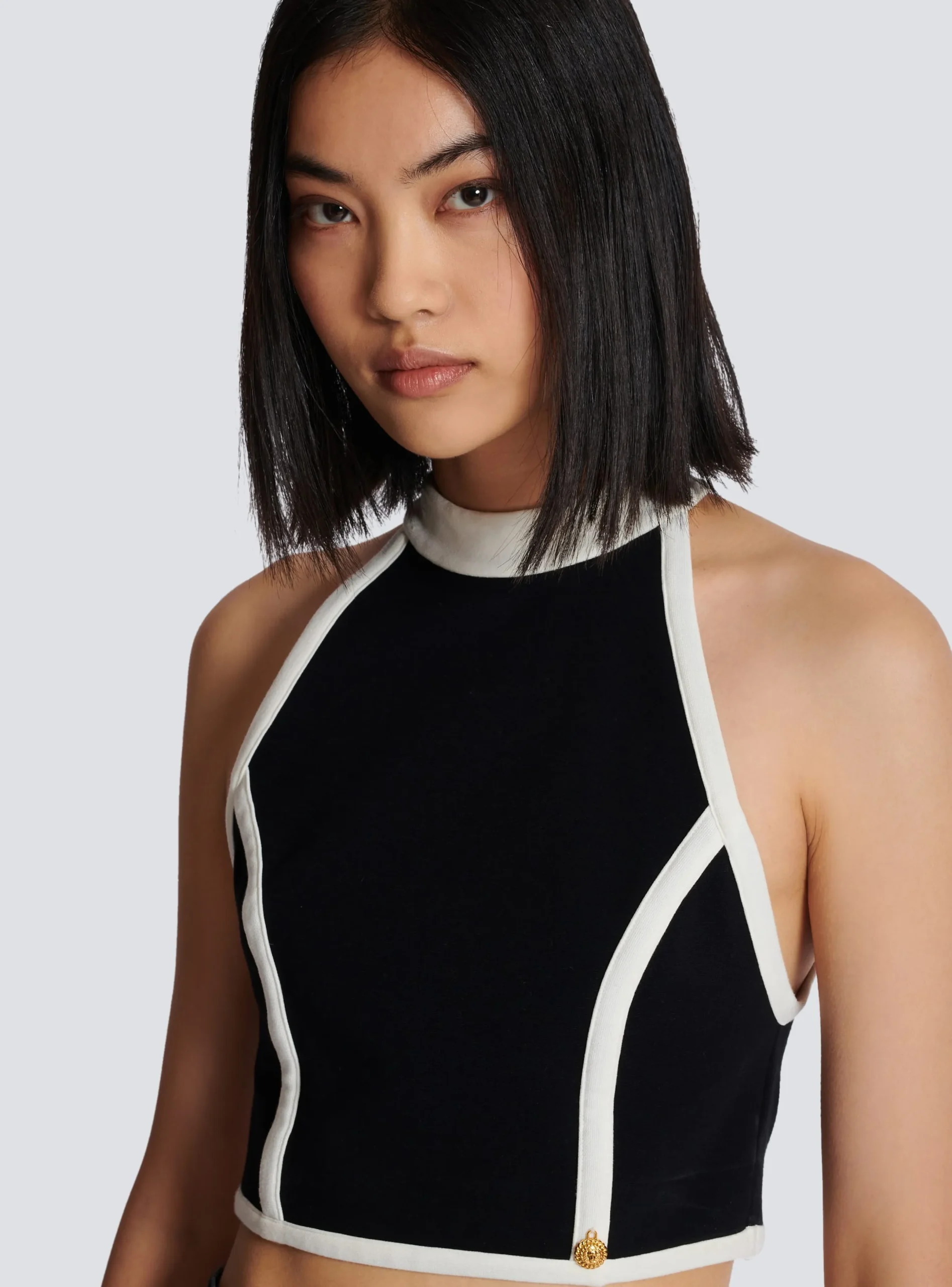 Sale Two-tone Top Women Tops And Shirts
