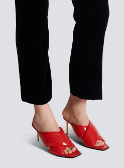 Discount Uma Mules In Patent Leather Women High Heels & Pumps