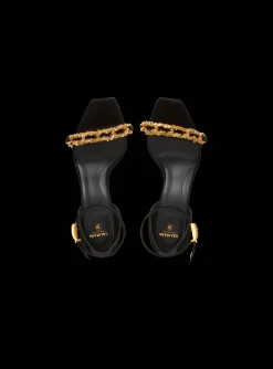 Sale Uma Suede And Chain Sandals Women High Heels & Pumps