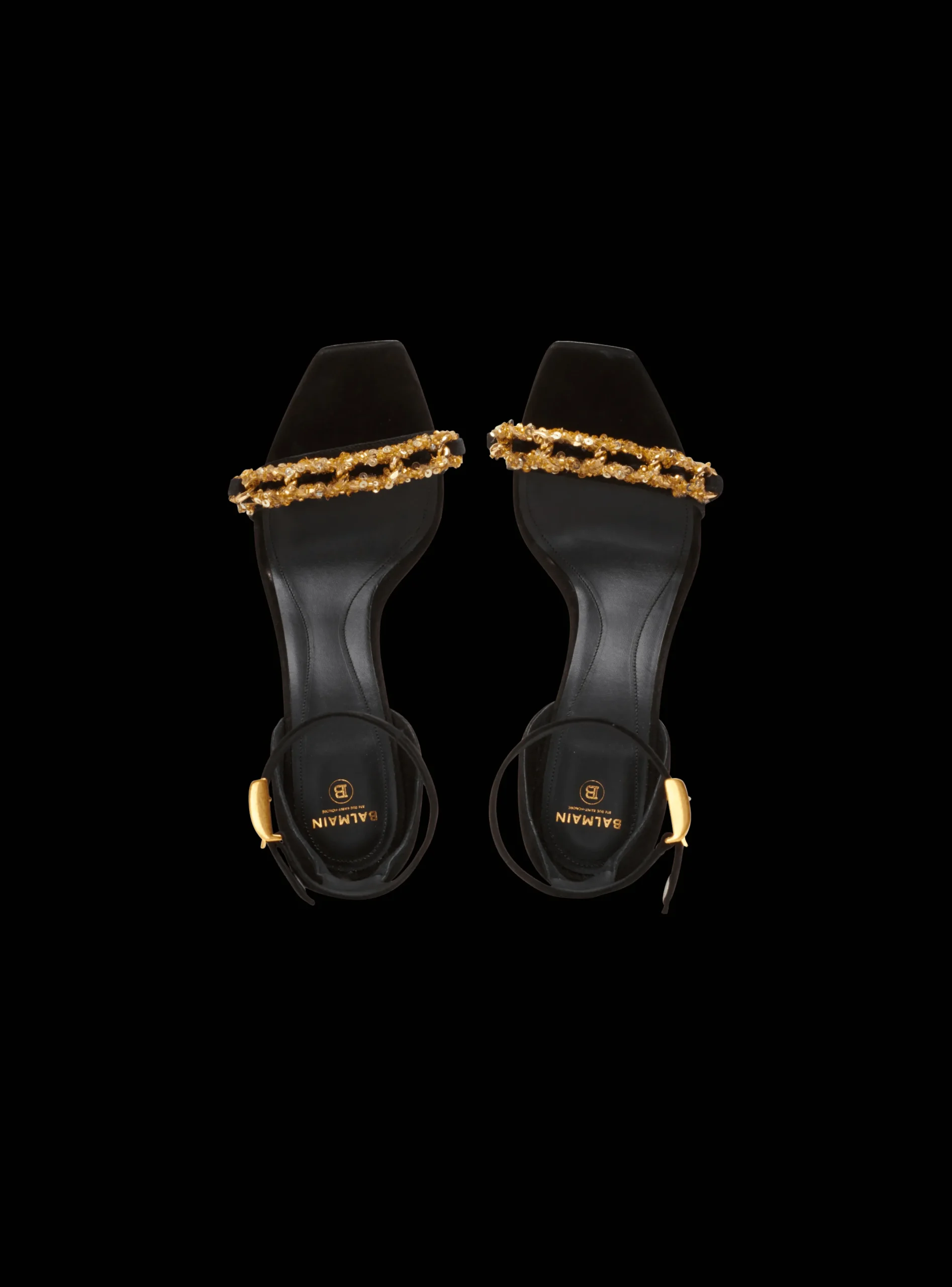 Sale Uma Suede And Chain Sandals Women High Heels & Pumps