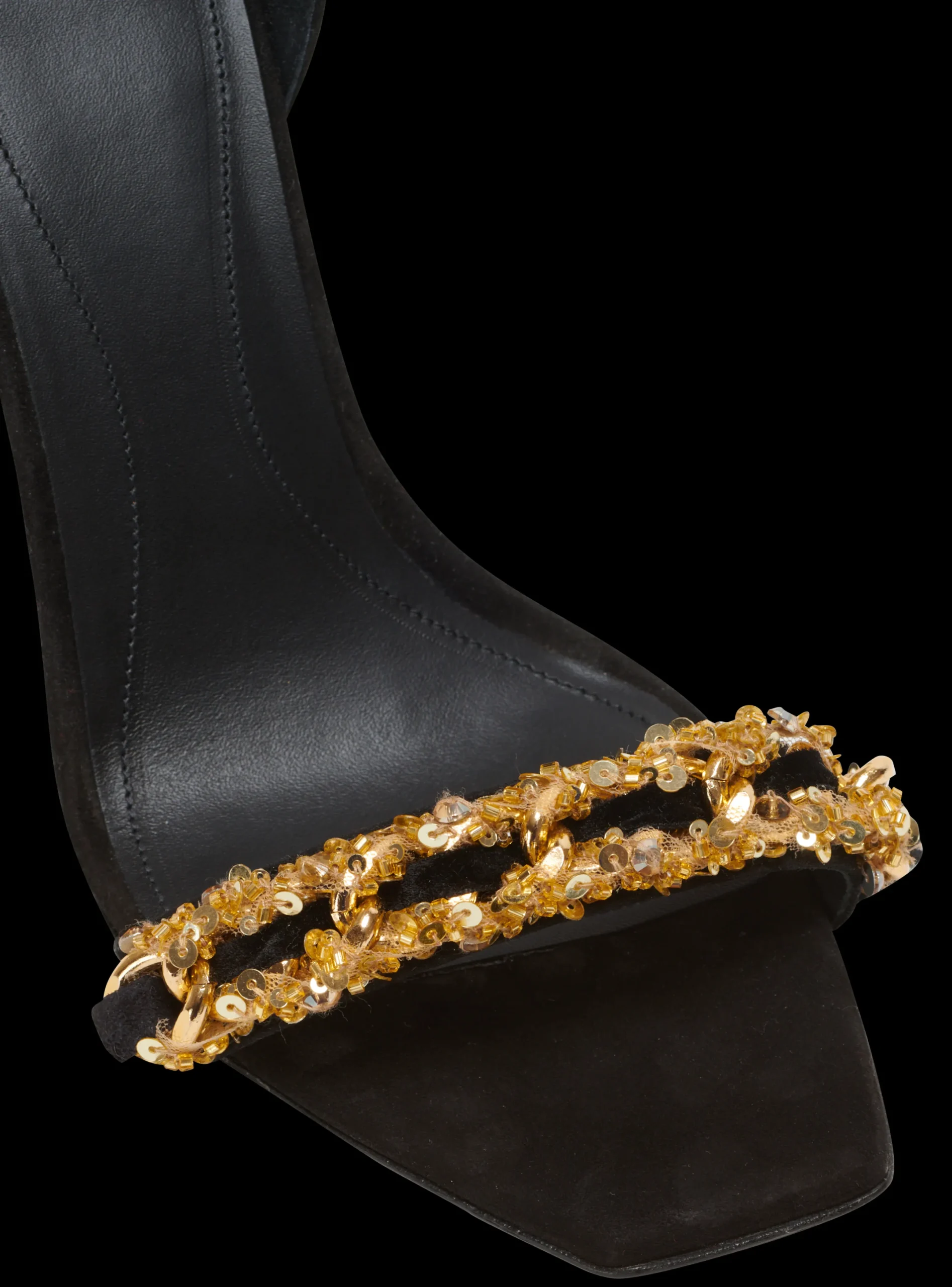 Sale Uma Suede And Chain Sandals Women High Heels & Pumps