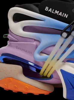 Cheap Unicorn Low-top Trainers In Neoprene And Leather Unicorn