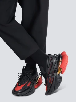 Shop Unicorn Low-top Trainers In Neoprene And Leather Unicorn