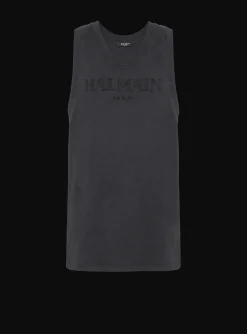 Fashion Vintage Embroidered Tank Top Sportswear|T-Shirts