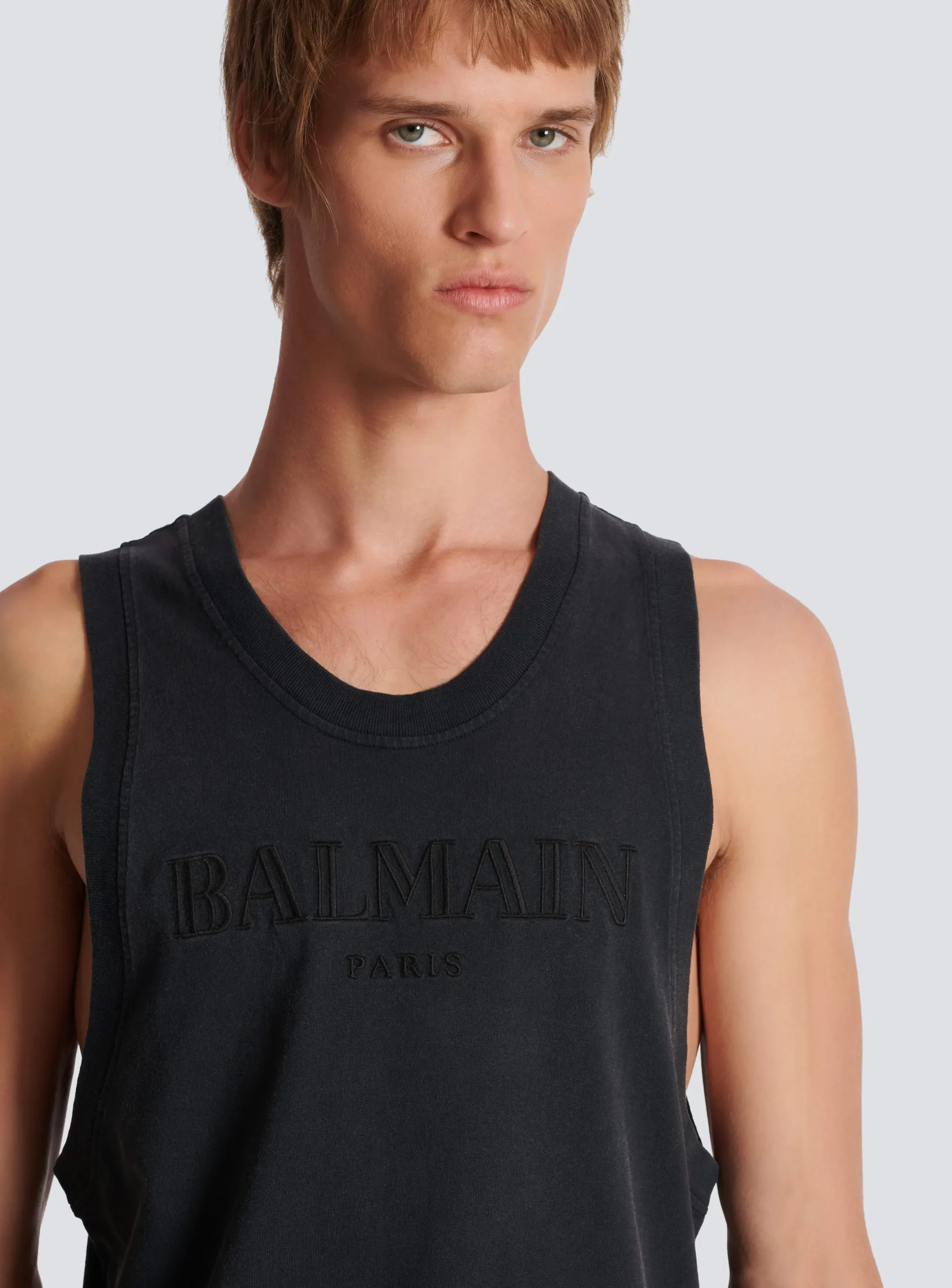 Fashion Vintage Embroidered Tank Top Sportswear|T-Shirts