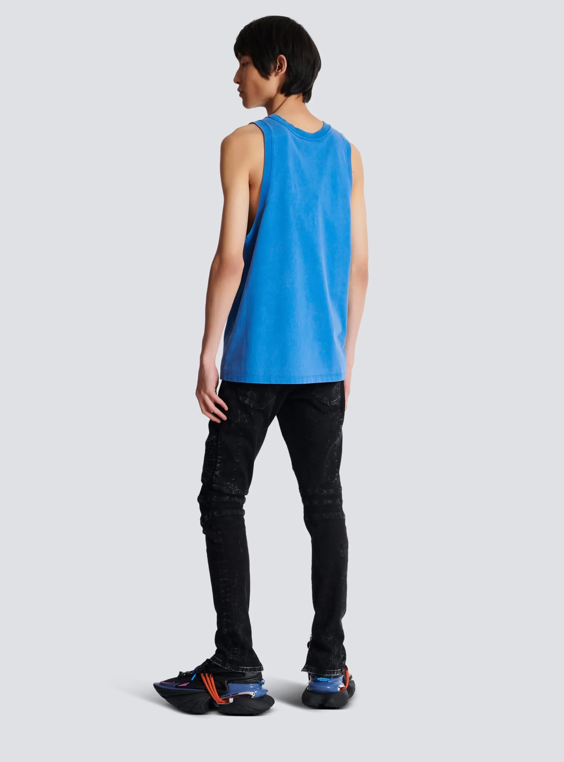 Online Vintage Embroidered Tank Top Sportswear|T-Shirts