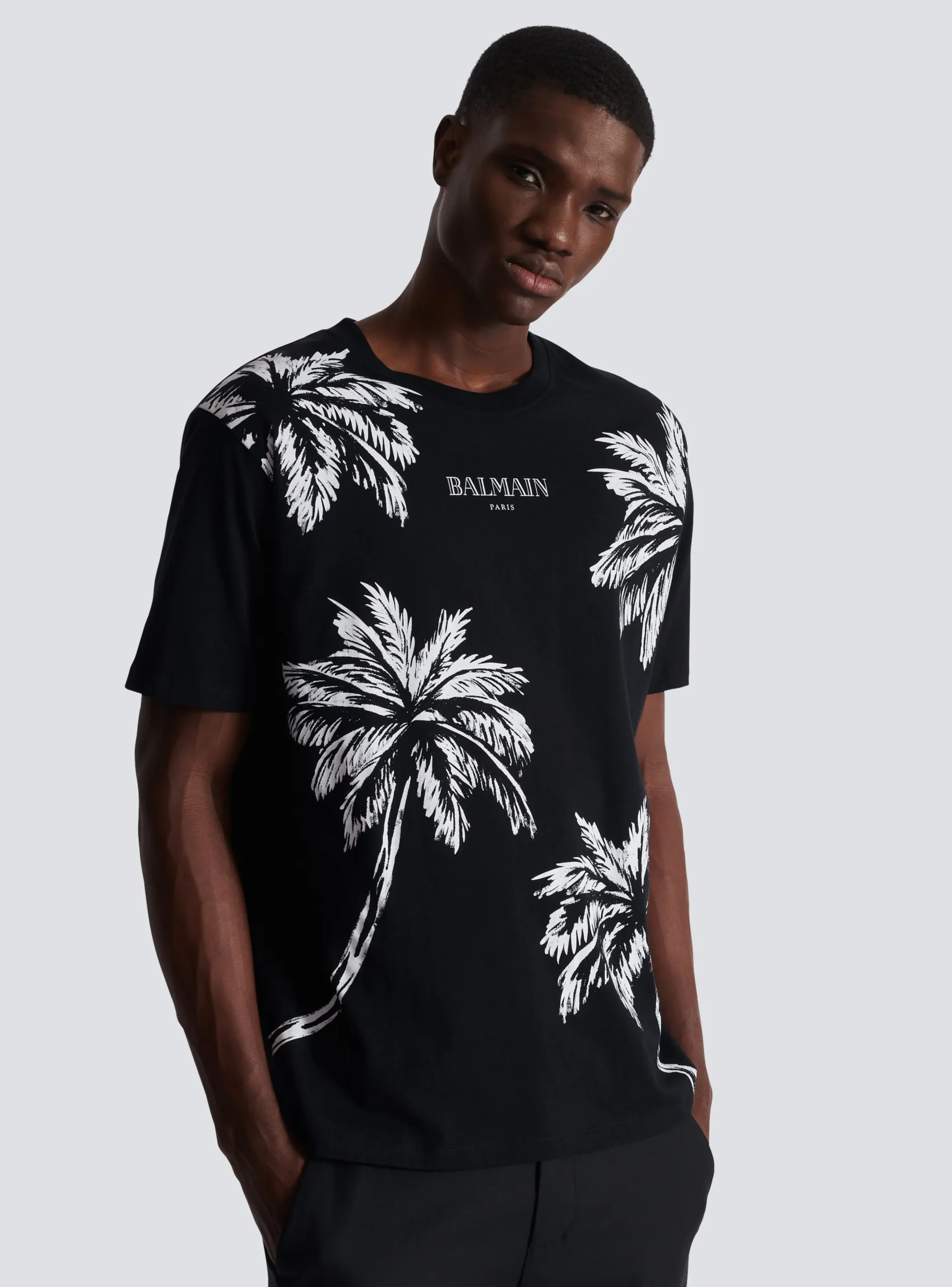 Best Vintage T-shirt With Palm Tree Print T-Shirts