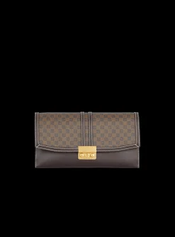 Sale Vintage Clutch Bag With Mini Monogram Pouches And Belt Bags