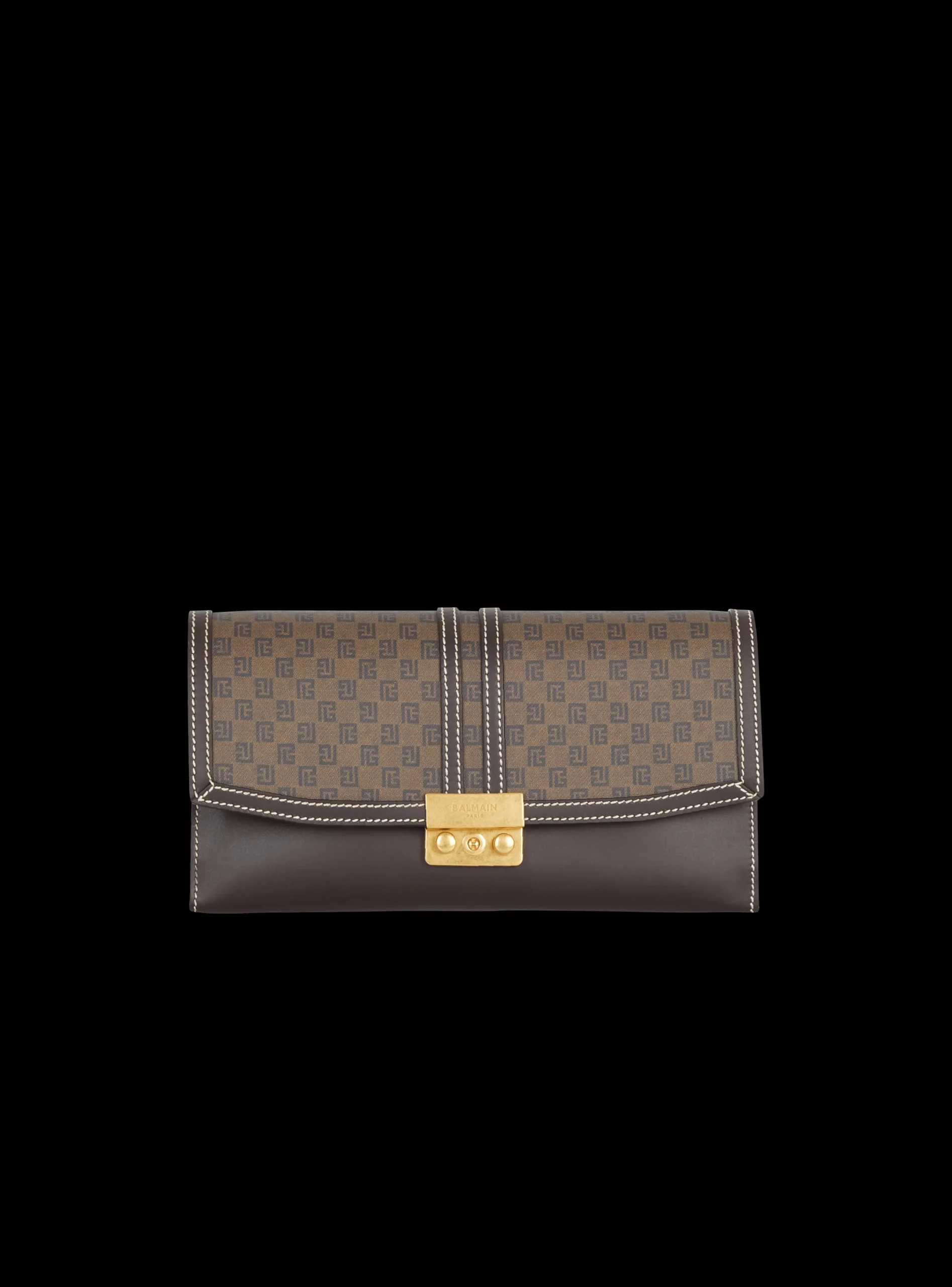 Sale Vintage Clutch Bag With Mini Monogram Pouches And Belt Bags